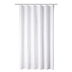 Rideau de douche S4-19 en polyester SIMILAIRE