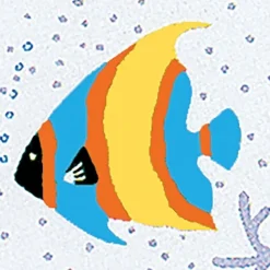 Rideau de douche - 180 x 200 cm - Multicolor - PEVA - motif poissons SPIRELLA