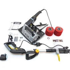 Rénovateur extérieur à brosses 1800W - travaux de sol - REX-H 200 FARTOOLS