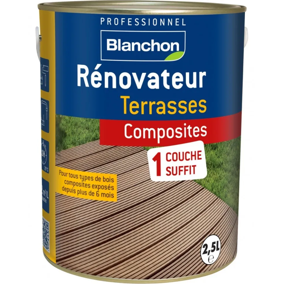 Rénovateur terrasses composites - 2,5L BLANCHON