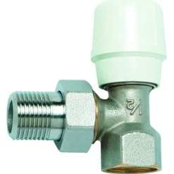 Robinet de radiateur - manuel - équerre - simple réglage - F20x27 RBM