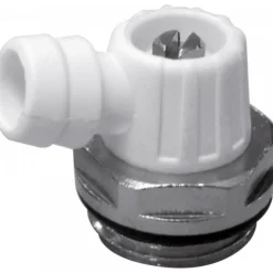 Robinet de vidange orientable pour radiateur - mâle 15x21 RIQUIER