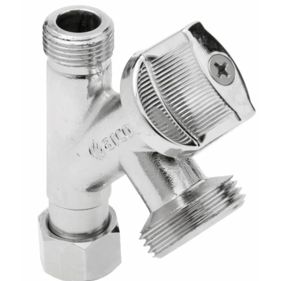 Robinet machine à laver - piquage mâle - bille anti-calcaire Vitaq ARCO