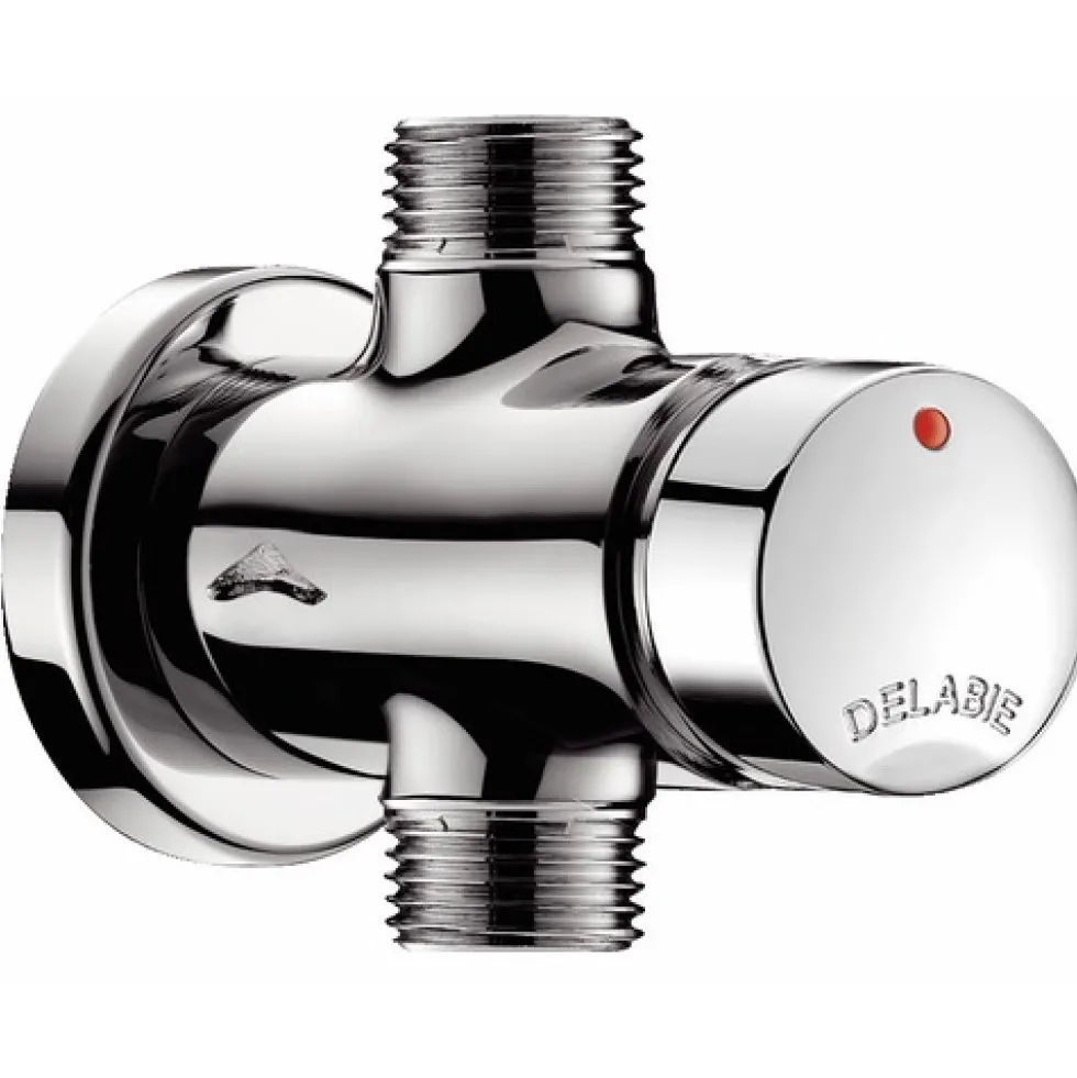 Robinet temporisé de douche - pose en applique - Temposoft 2 DELABIE
