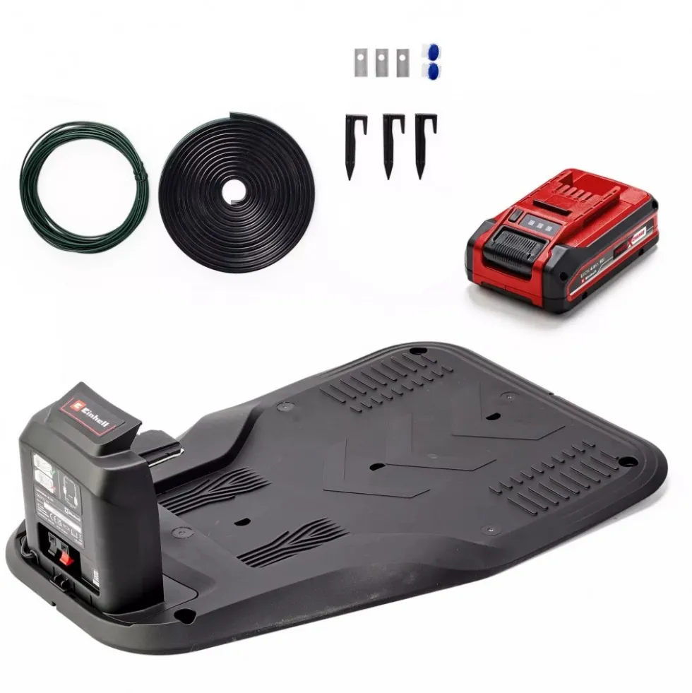 Robot tondeuse FREELEXO CAM PLUS 600 + kit d'accessoires - Power X-Change EINHELL
