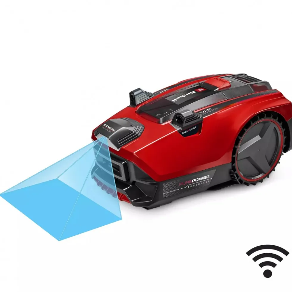 Robot tondeuse FREELEXO CAM PLUS 600 + kit d'accessoires - Power X-Change EINHELL