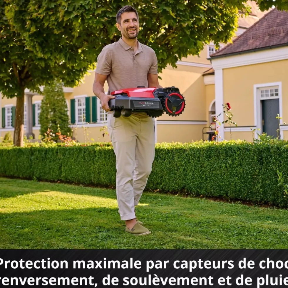 Robot tondeuse FREELEXO 500 + kit d'accessoires - Power X-Change EINHELL