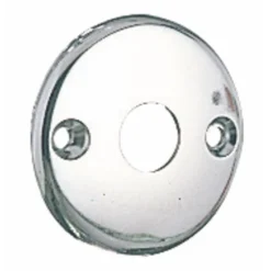 Rosace pour poignée - diamètre 50 mm - trou de 14 mm - alu chromé VACHETTE