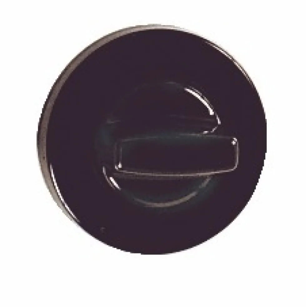 Rosaces pour poignées de porte - polyamide - Arcolor 7700 - noir VACHETTE
