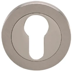 Rosaces pour poignées de porte - inox poli/satiné - Eiffel CADAP