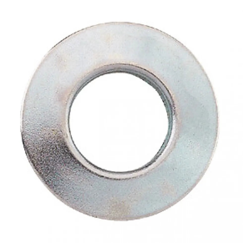 Rosette en acier à coller pour batteuse - 17 mm - zingué COUILLET