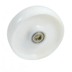 Roue polyamide 6 - 125 mm - alésage 15 mm - 350 kg - Roulements à billes - reconditionné AVL