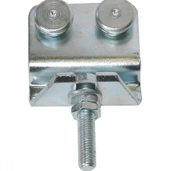 Roulette à boulon double pour porte coulissante - charge 80 kg ROB