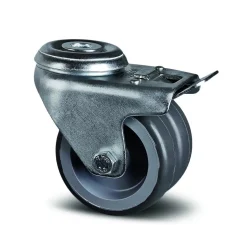 Roulette pivotante double galet blocage total - à œil - Agila Twin TENTE
