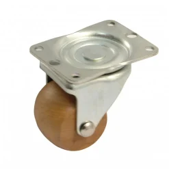 Roulette pour literie - platine 65 mm - charge 100 kg AVL
