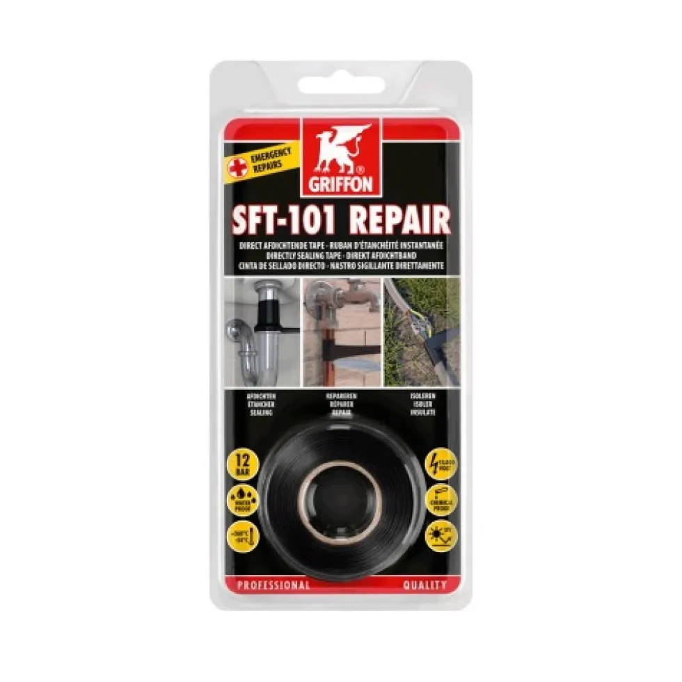 Ruban adhésif de réparation - silicone auto-fusionnant - SFT101 REPAIR GRIFFON