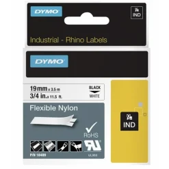 Ruban nylon - continu - surfaces incurvées - étiqueteuse Rhino 4200 Dymo