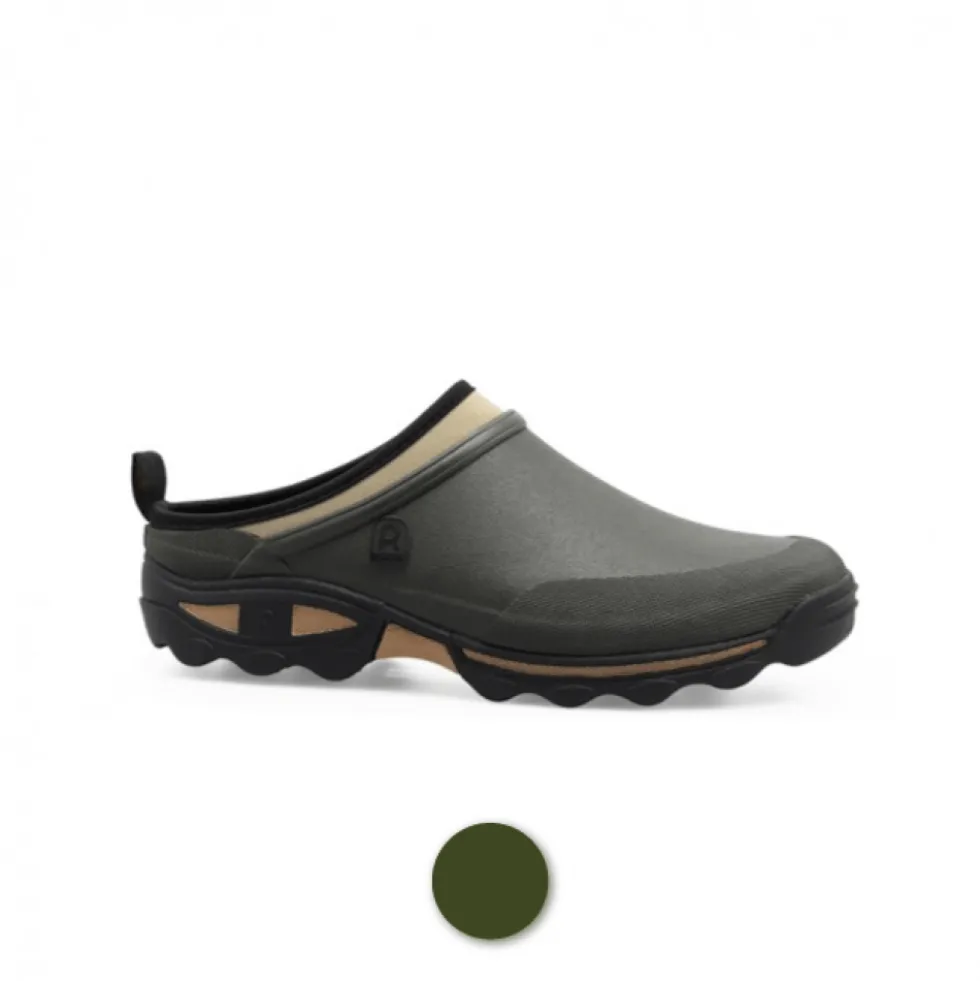 Sabots multi-activités - semelle auto-nettoyante - Clean Land - Kaki ROUCHETTE