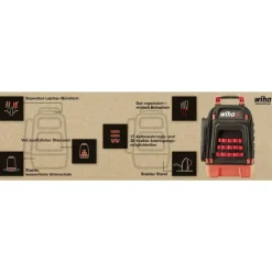 Sac à dos d'outils pour électricien - 28 pièces WIHA