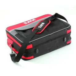 Sac à outils textile de 16 litres - rouge et gris SAM OUTILLAGE