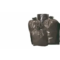 Sacs poubelles noir 130 litres, par 20 sacs BRICOZOR