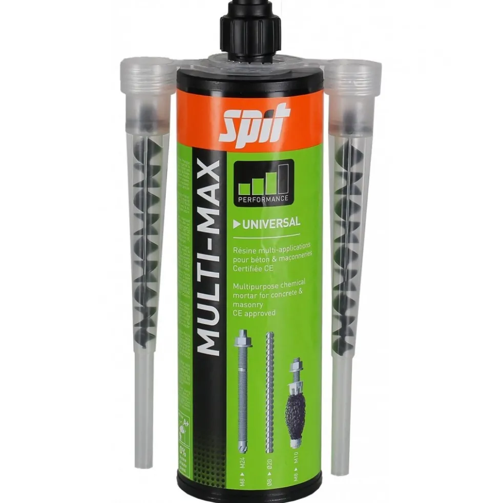 Scellement chimique - résine méthacrylate - Multi-Max SPIT