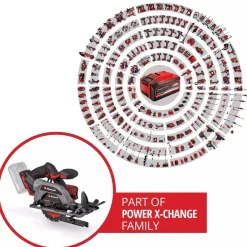 Scie circulaire sans fil Pro TP-CS 18/136-C Li BL-Solo - 136mm - Power X-Change EINHELL PROFESSIONAL