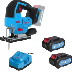 Scie sauteuse sans fil 20V - course 26 mm + 2 batteries 4Ah - FCJS1001-2B1C LEMAN