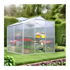 Serre de jardin - 1,90 x 1,30 m - 2,5 m2 HABRITA