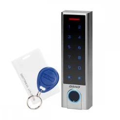 Serrure à code avec lecteur de carte et empreinte digitale + Bluetooth SYNERCIA