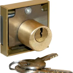 Serrure à cylindre 3 goupilles de diamètre 22 mm DEVISMES