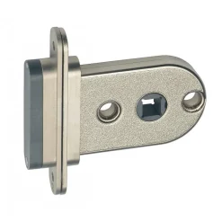 Serrure de caravane à encastrer 1561 avec pêne magnétique - axe 40 mm JUNIE