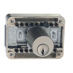 Serrure de meuble monopoint 2828 - avec distance de recul réglable JUNIE