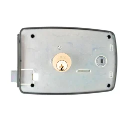Serrure en applique horizontale - cylindre rond - Match JPM