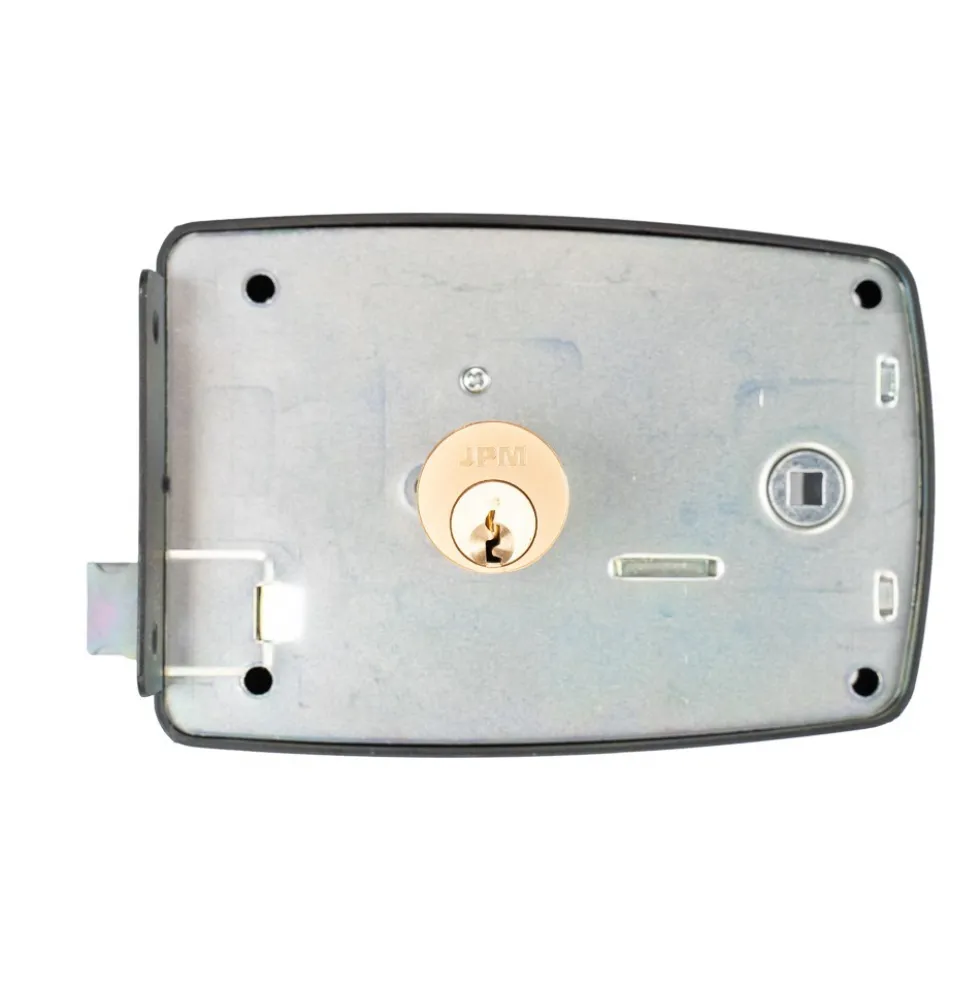 Serrure en applique horizontale - cylindre rond - Match JPM