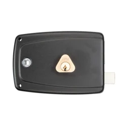 Serrure en applique horizontale - cylindre rond - Match JPM