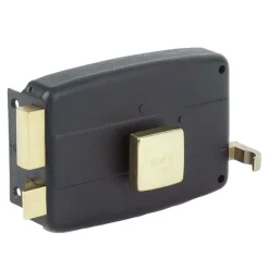 Serrure en applique horizontale - à tirage et bouton intérieur - Match JPM
