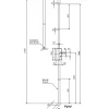 Serrure en applique verticale réversible - 3 points - VigiStyl 50000 JPM