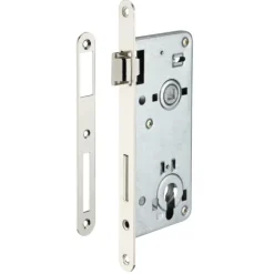 Serrure à larder à cylindre - têtière acier - entraxe 90 mm - PROTECT FTH THIRARD