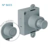 Serrure monopoint avec pêne dormant Push Lock - axe 25 mm - réversible JUNIE