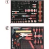 Servante d'atelier Racing - 6 tiroirs - 184 outils KS TOOLS