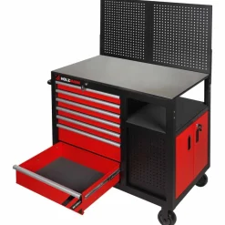 Servante d'atelier 7 tiroirs - charge max 350 kg - WW1000MULTI HOLZMANN
