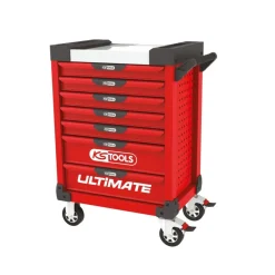 Servante d'atelier ULTIMATE® - 7 tiroirs - rouge KS TOOLS