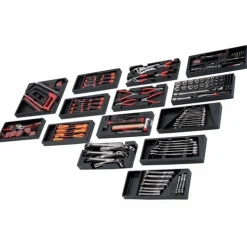 Servante 6 tiroirs + 14 modules 202 outils CPP-XL SAM OUTILLAGE