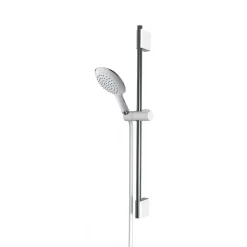 Set de douche chromé et blanc laqué Addict White PAINI