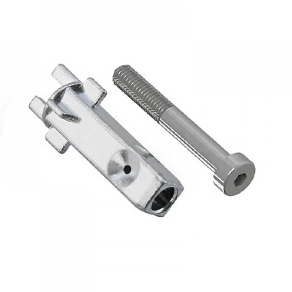 Set de raccord universel avec vis pour profilé HETTICH