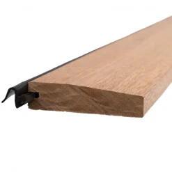 Seuil de porte à la Suisse en bois à peindre avec joint - 22 x 84 x 950 mm ELLEN