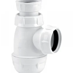 Siphon de bidet en polypropylène NICOLL