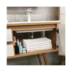 Siphon de lavabo déporté - diamètre 32 mm - gain de place - Connectic VALENTIN