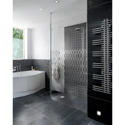 Siphon de sol inox 100x100 mm sortie verticale DN40 - GE30 - Showerdrain Eko ACO